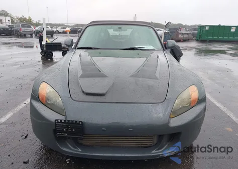 2001 Honda S2000 z USA, uszkodzony, nr VIN JHMAP11471T004536